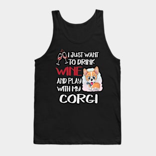 I Want Just Want To Drink Wine (19) Tank Top